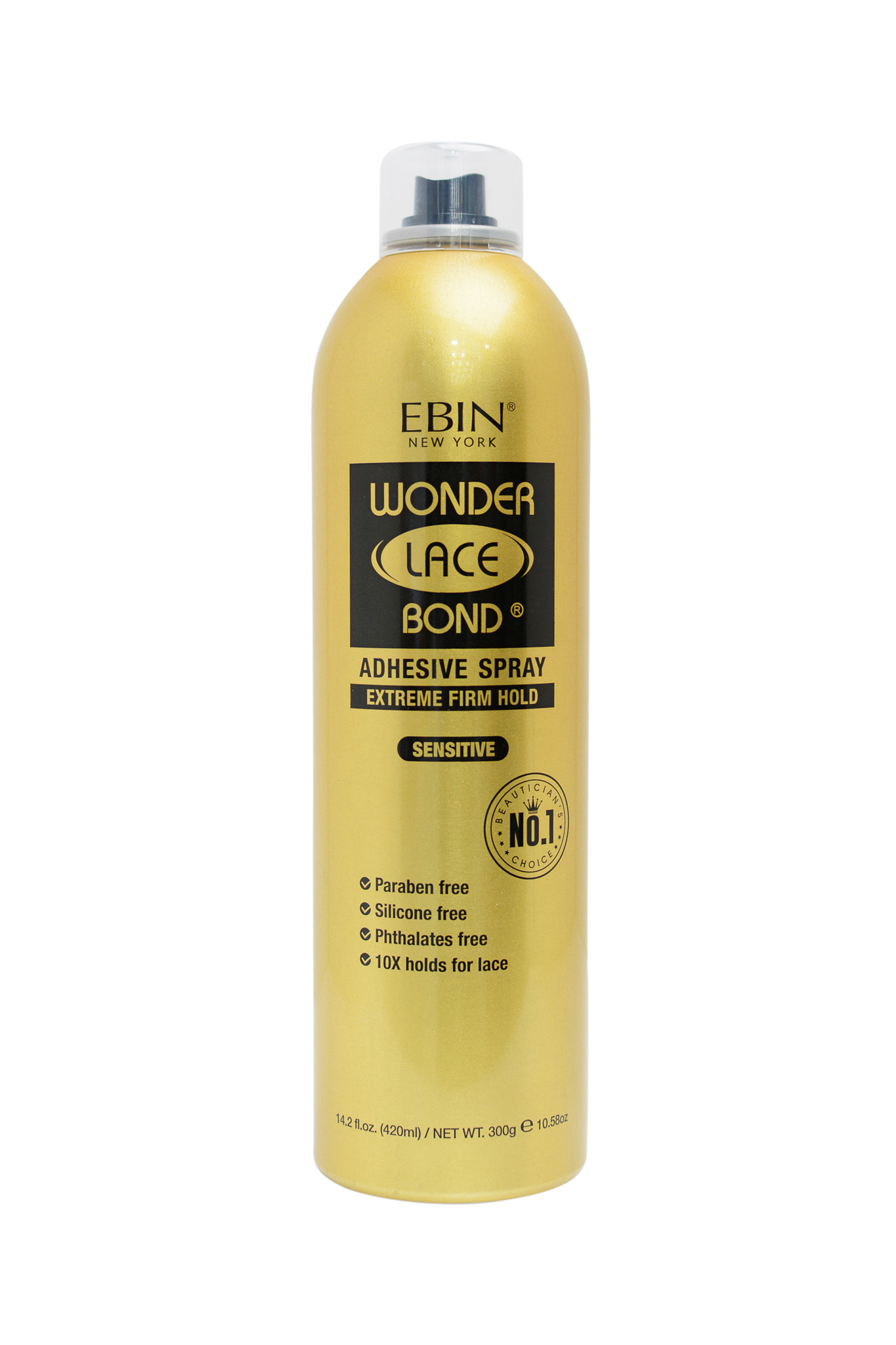 Wonder Lace Bond Wig Adhesive Spray - Sensitive (14.2OZ/ 400ML) -  International Beauty Supplies LLC